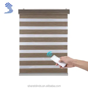 Image of Profitable Luxury Easy Assemble Motorised Roller Blinds With Cassette