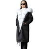 Autumn and winter warm and windproof fashion really mink fur coat jacket