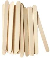 

Rectangle birch wood ice cream stick Wooden Ice Cream Sticks for DIY Natural Wood Popsicle Craft Sticks