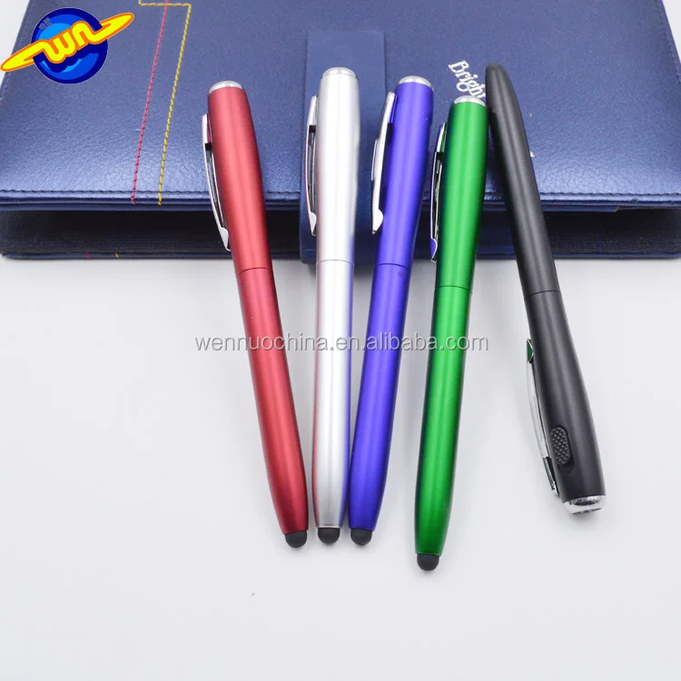 
2020 New collection promotional customized stylus pen light 