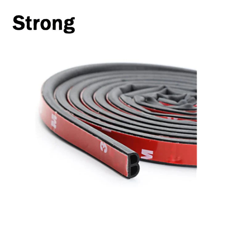 Waterproof Self Adhesive B/d Shape Rubber Seal Strip Epdm Rubber
