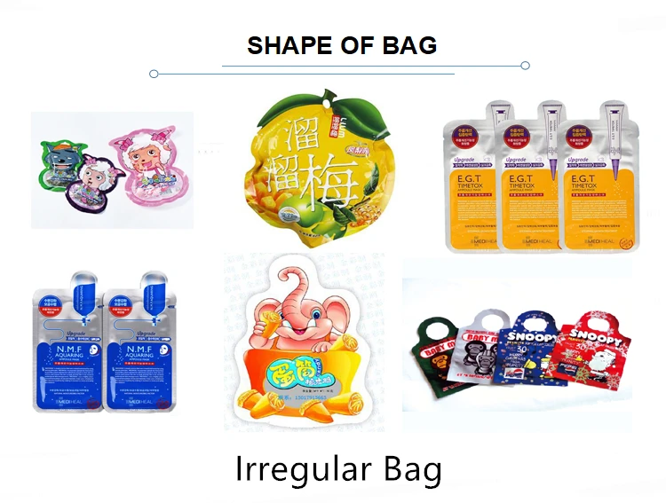 Special Shaped Bag Candy Food Powder Automatic Pouch Packing Machine