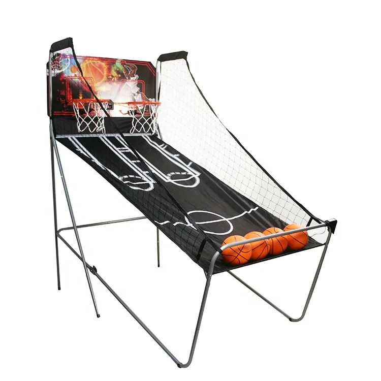 

Indoor Foldable Arcade Basketball Shooting Machine, Customized