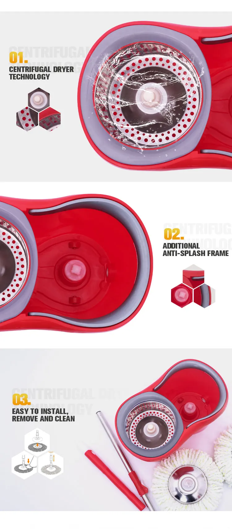 2019 Hot Selling Free Sample Red Color Easy Use Cleaning 360 Magic Spin Rotating Floor Mop And Bucket Set System_06.jpg