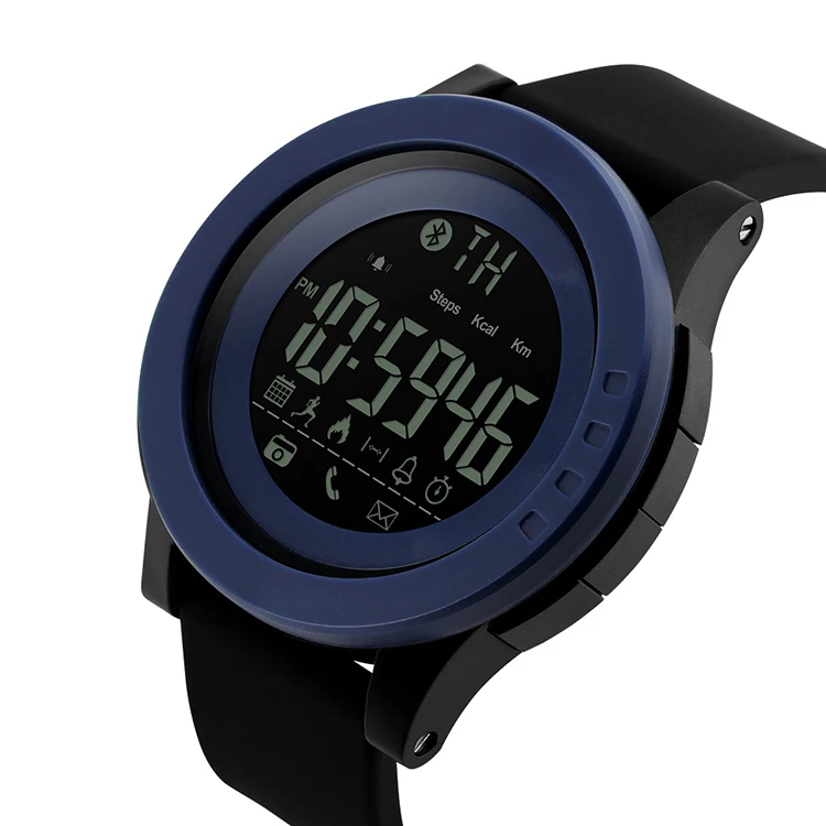 Skmei Trendy Mobile Phone Accessories Connected Waterproof Smart Watch