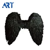 JINYU make to order with wholesale price black angel feather wings