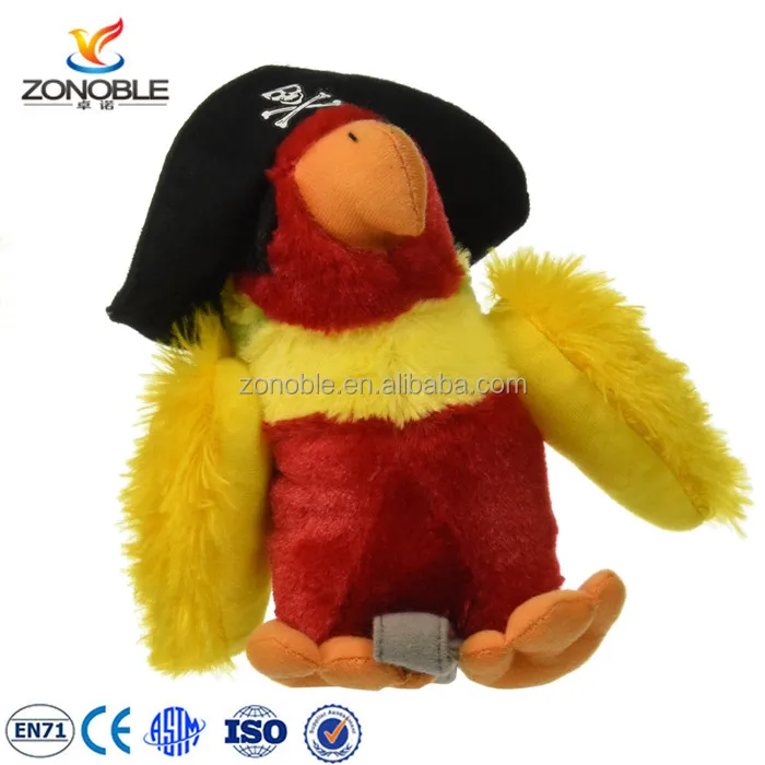 pirate parrot plush