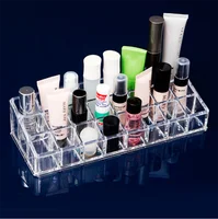 

wholesale 24 grids acrylic lipstick organizer , lipstick holder