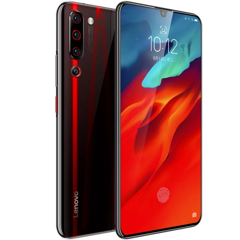 Original Lenovo Z6 Pro 6.39 FHD Display Snapdragon 855 Octa Core 6G 128G Android Phone Rear Quad 48MP 32MP Front Cam SmartPhone