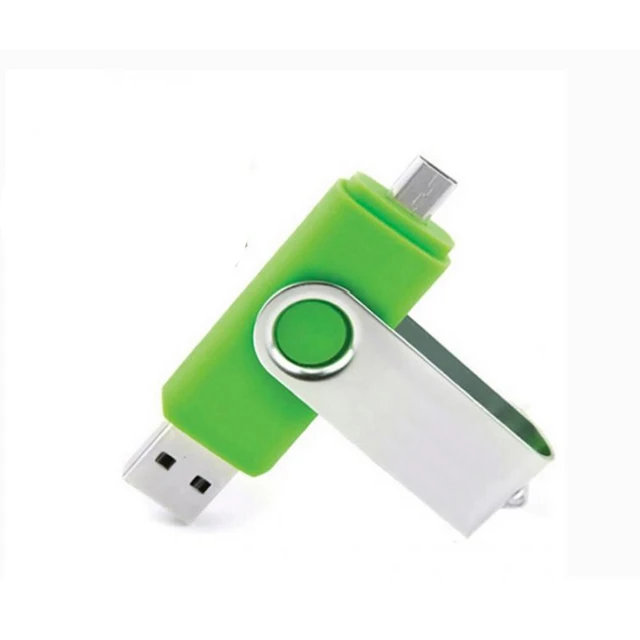 Dual Swivel custom USB micro USB 3.0 flash drive stick 4GB 8GB 16GB 32GB 64GB 128GB - ANKUX.COM