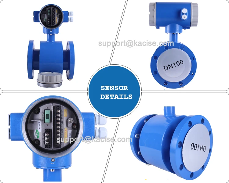 2019 hot sale intelligent electromagnetic flowmeter / magnetic