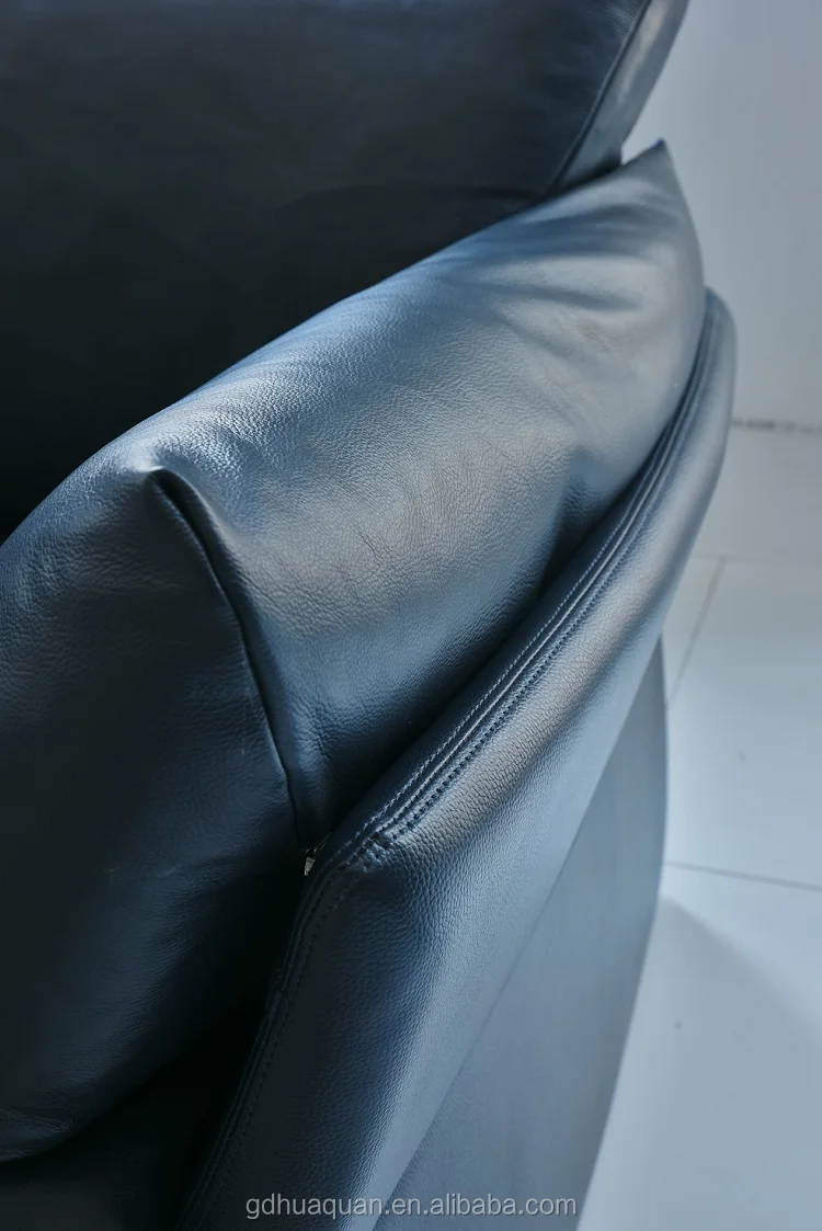 Modern Design Genuine Leather Sofa Set Custom Office Room Leisure 1 1 3