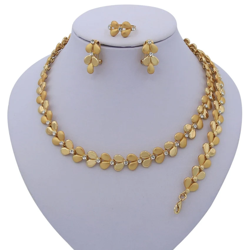

Yulaili Women Jewelry Gold Plated Jewellery Set Fashion Jewellery Online Artificial Jewellery Imitation Cost