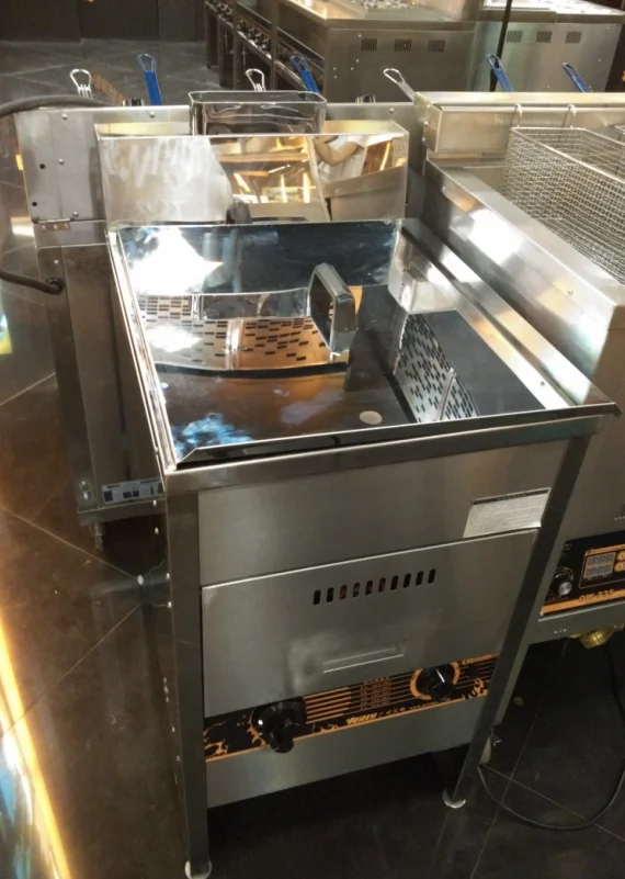Deep Tank Gas 28l Fryer With Thermostat Control Zg735 Buy Commercial