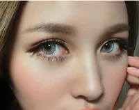 

Angel Ice Blue Color Cosmetic Soft Eye Contact Lens High Quality Natural Eye Colored Contact Lenses