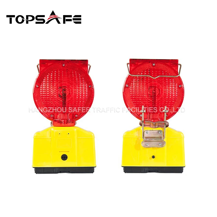 
S-1317 High Brightness Factory Price Solar Revolving Road Portable Warning Light solar barricade light 