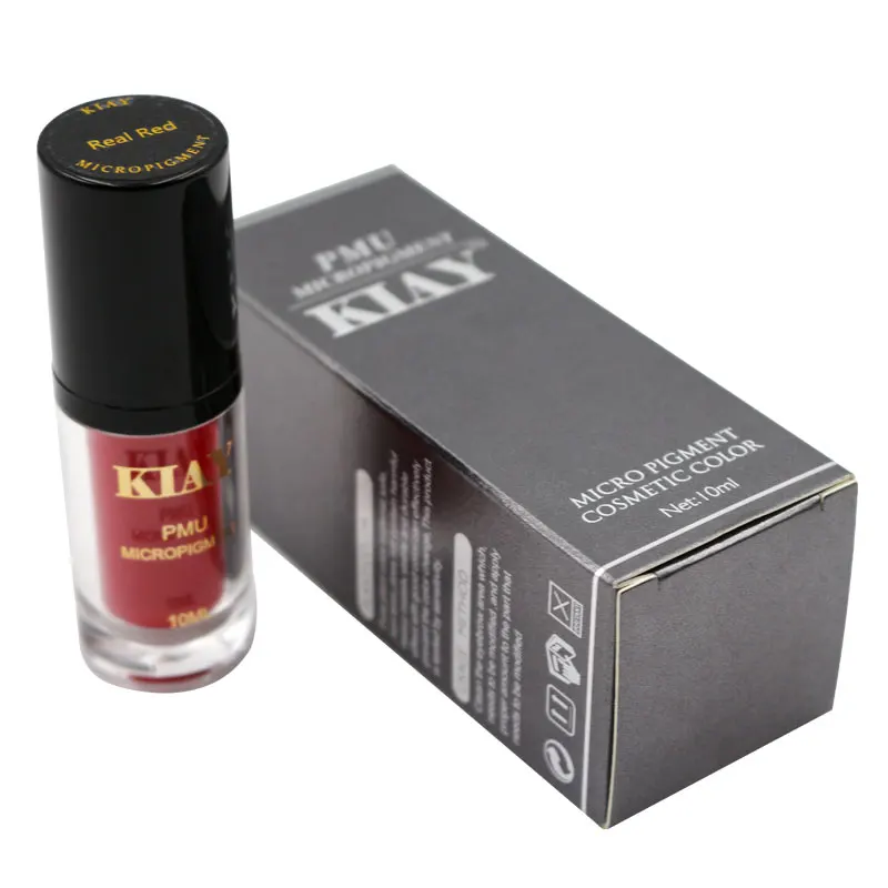 

Newest Kiay Liquid Lip Tattoo Ink Permanent Makeup Cosmetic Beauty Lip Tattoo Pigment, 16 colors