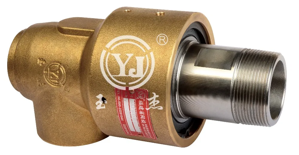 2 Inch Swivel Connector Rotating Joint Water Swivel Joint Brass Deublin