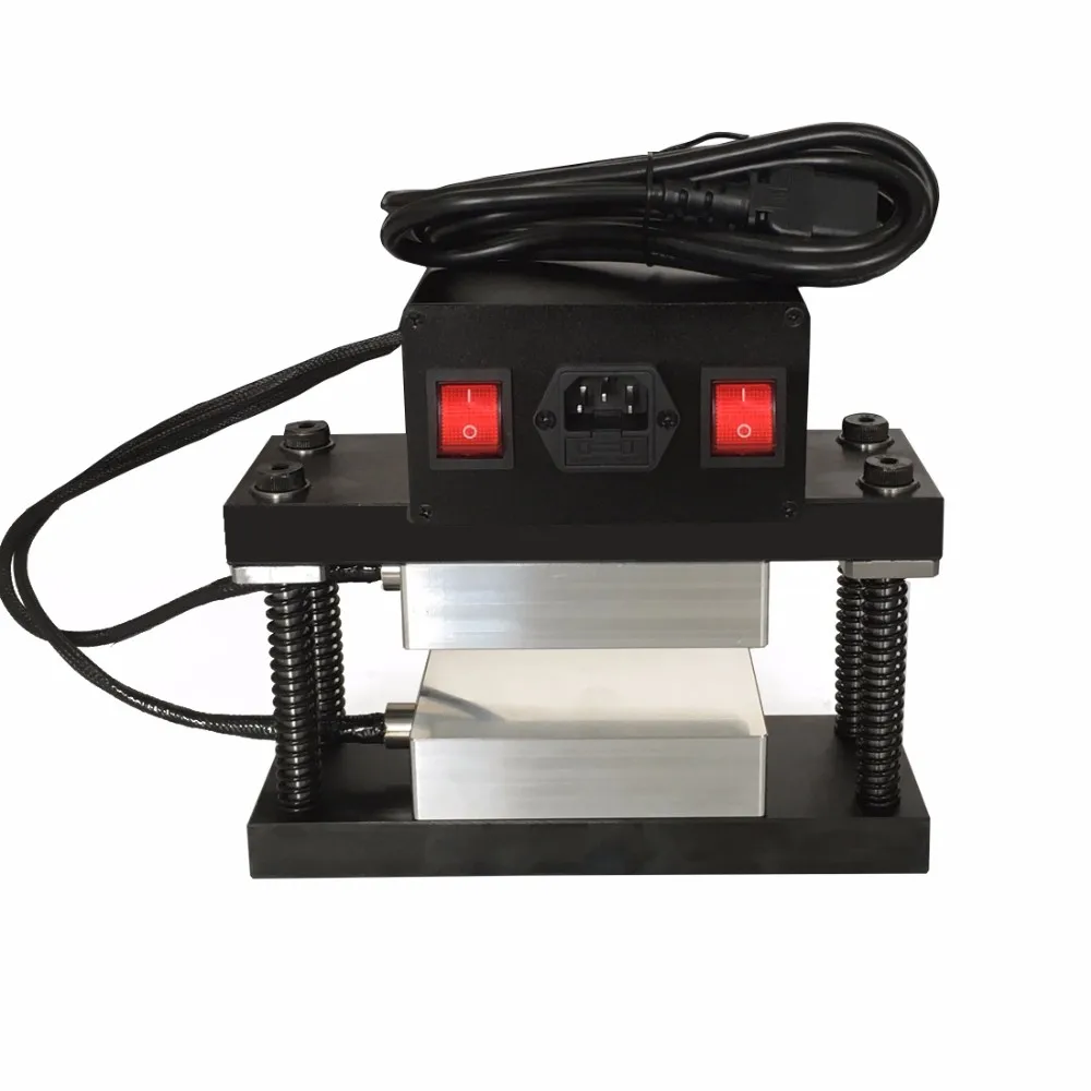 Semiautomatic Manual Tuopuke Rosin Press Plates Embossing 3x5in 6061