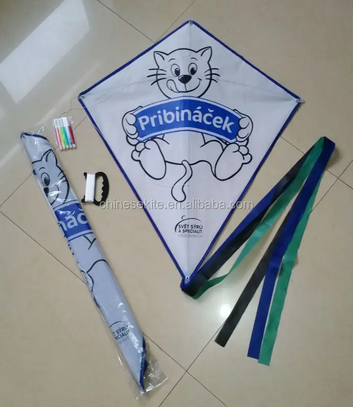 
DIY For Kids Promotional diamond kite 