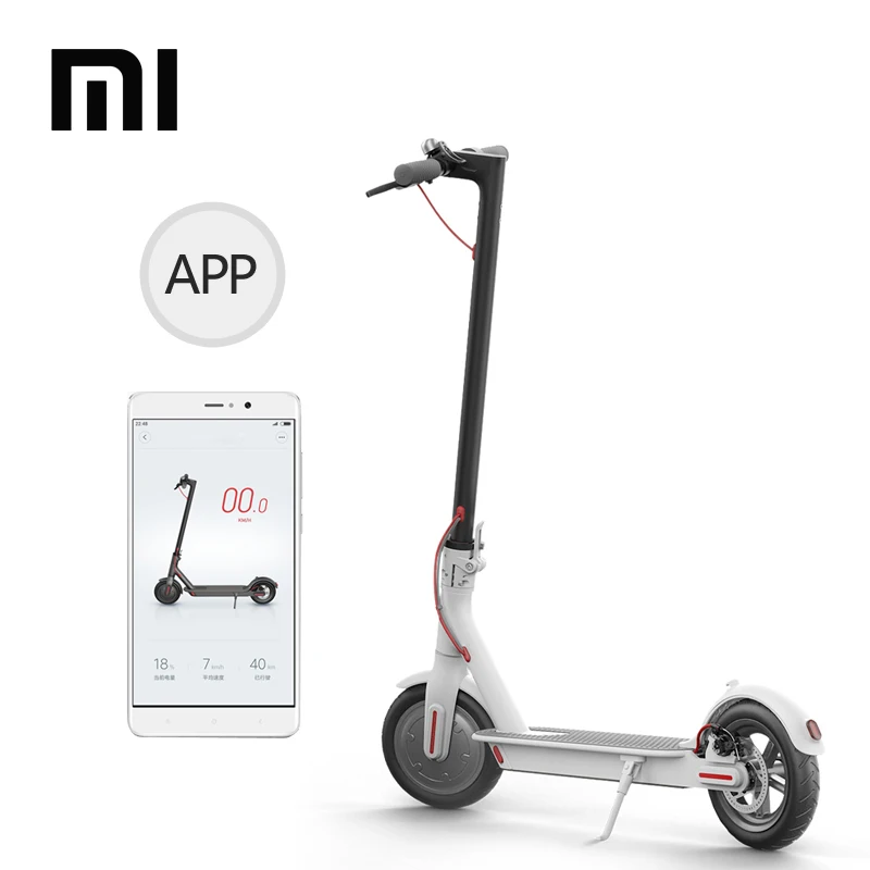 

Wholesale Original MIJIA M365 Electric Scooter With App, Best Christmas Gift 8.5inch Folding Kick Scooter, White / black (optional)