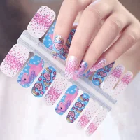 

Mix designs wholesale Meihui Nail polish strips stickers for Valentine