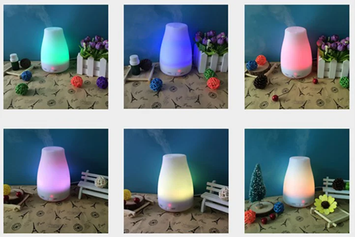 Ultrasonic Aroma Essential Oil Diffuser Cool Mist Humidifier With 7