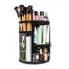 360 Rotating DIY Adjustable Makeup Holder Storage Rack Large Capacity Make up Caddy Shelf Cosmetics Organizer Box