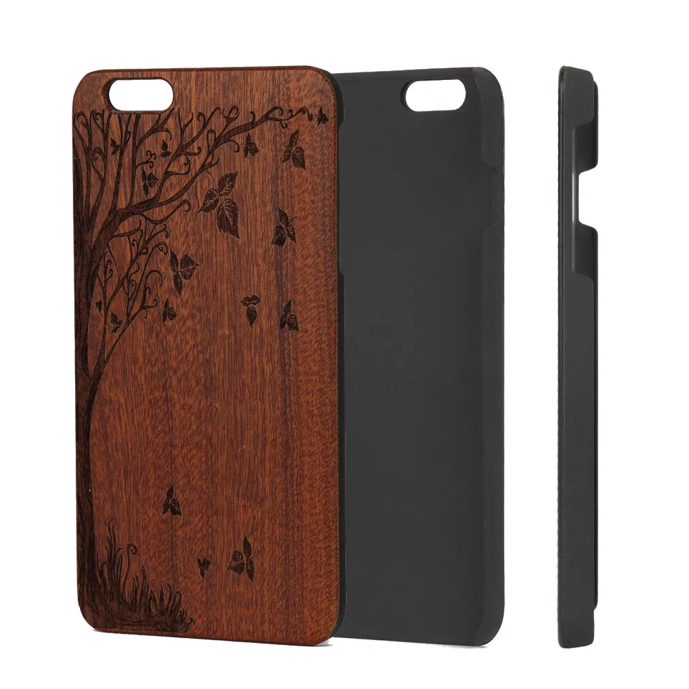 

Custom Wood And PC Wholesale Cell Phone Cover Case for iPhone 8