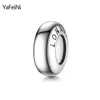 925 Sterling Silver Round of Snake Chain bracelet Spacer, plain silver spacer beads with white rubber for bracelet
