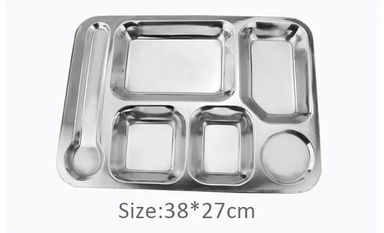 Eco-friendly And Top Quality Stainless Steel Fast Food Dinner Plate ...