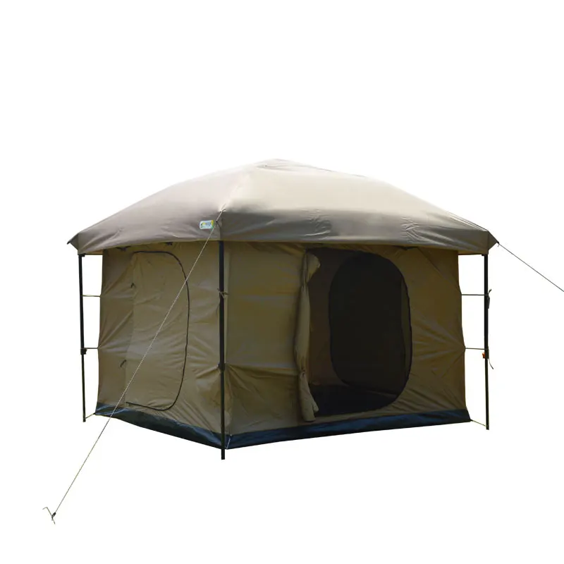 

Camping Tent Hanging Tent Flexible combination instant gazebo gazebo tent, Khaki