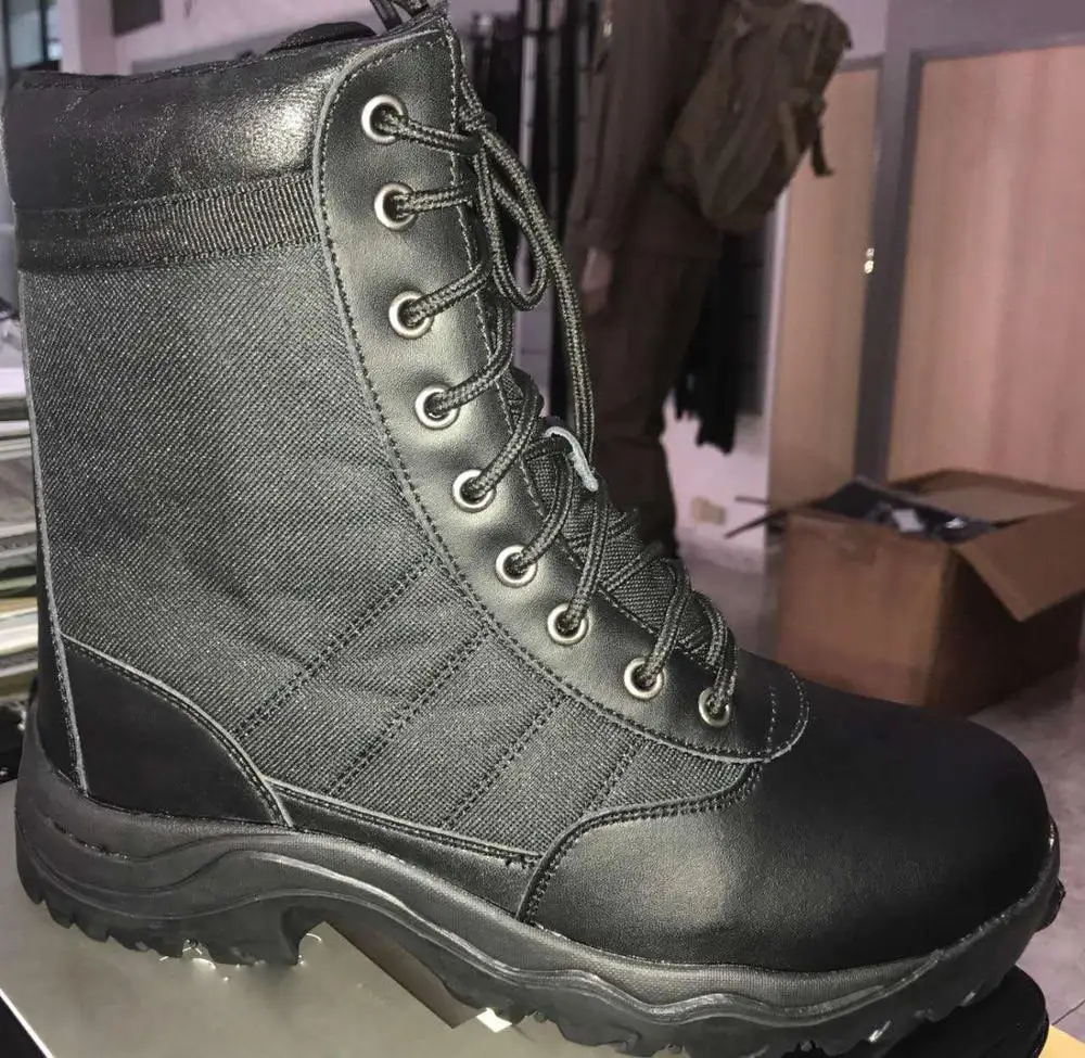 steel toe cap military boots