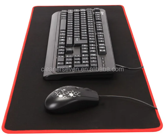 Water Proof Rubber Keyboard Mat Large Rubber Keyboard Mat For