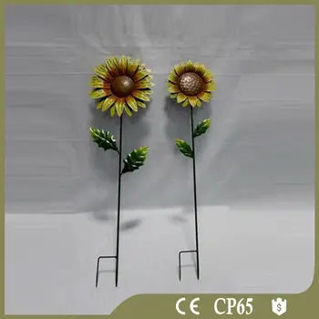 Wholesale Metal Sunflower Garden Stakes - Buy Metal Sunflower Garden