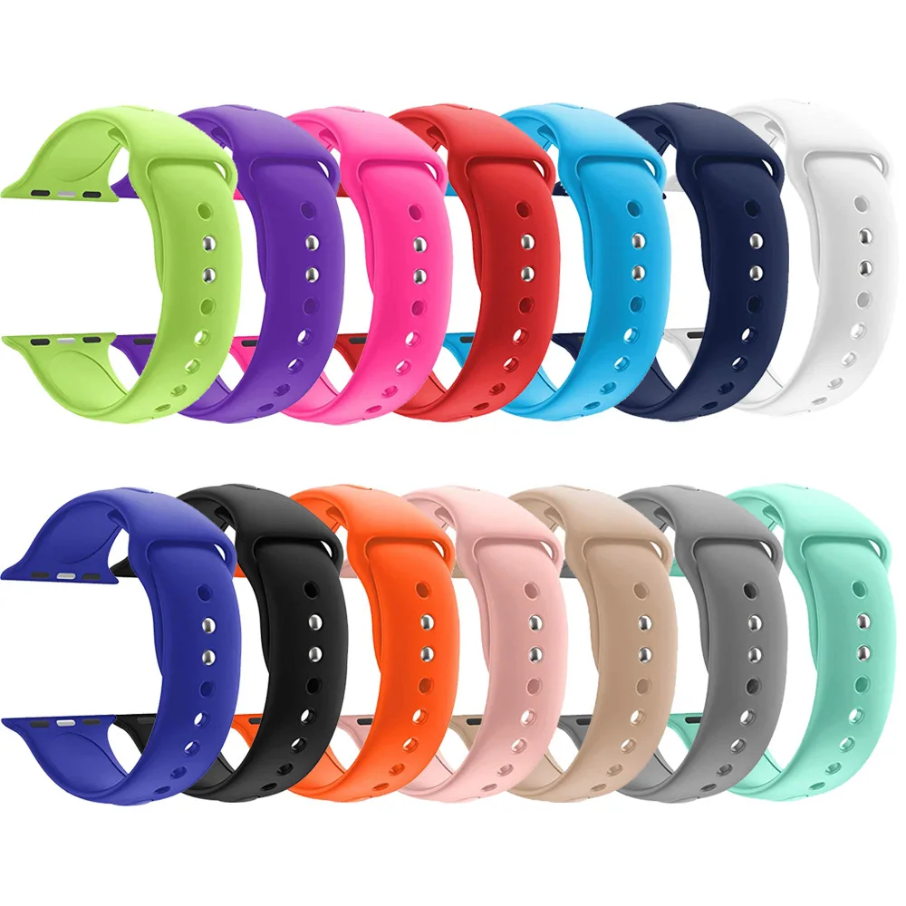 Ivanhoe For Apple Watch Band 38mm 42mm,soft Silicone Sport Band 