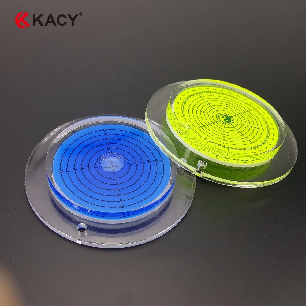 Level Gauge Measuring Tool Concrete Floor Leveling Tool Large Circular