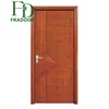 Interior Single Room Entry Plastic Door Casing PVC Wooden Doors