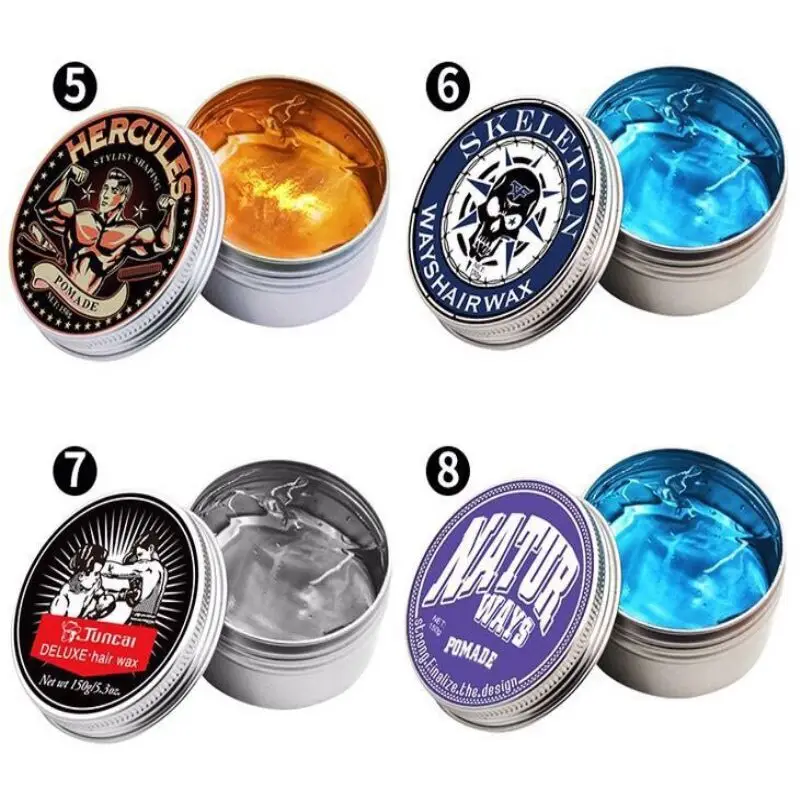 OEM ODM OBM starke haar 150g charming 6 obst gerüche haar styling wachs
