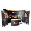 Combined Straight Exhibition Wall Pop Up Display Stand Trade Show Backdrop Stands