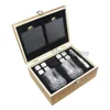 Amazon Top Seller 2019 Whosale Combination Basalt Stone Chilling Rocks And Wooden Box Set Whiskey Stones New Design Competitive