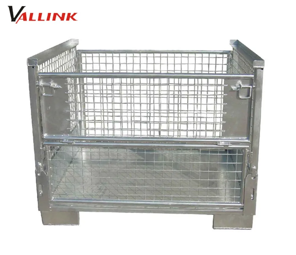 Foldable Steel Mesh Box Pallet Buy Mesh Box,Steel Mesh Box,Steel Mesh