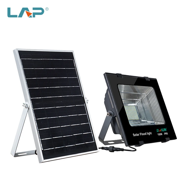 LAP 2020 New Product High Power 50 100 150 Watt Solar Led Flood Light