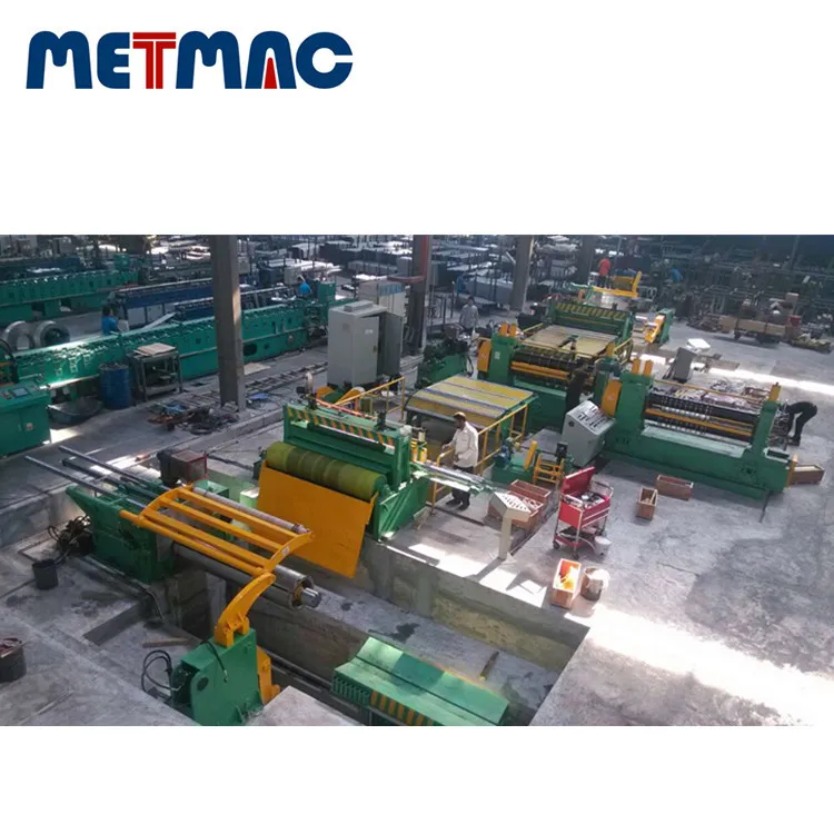 
0.2-2.0X1300 Automatic Metal steel sheet coil slitting machine production line 