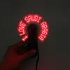 Custom Cheap Gift cheering usb led digital message fan