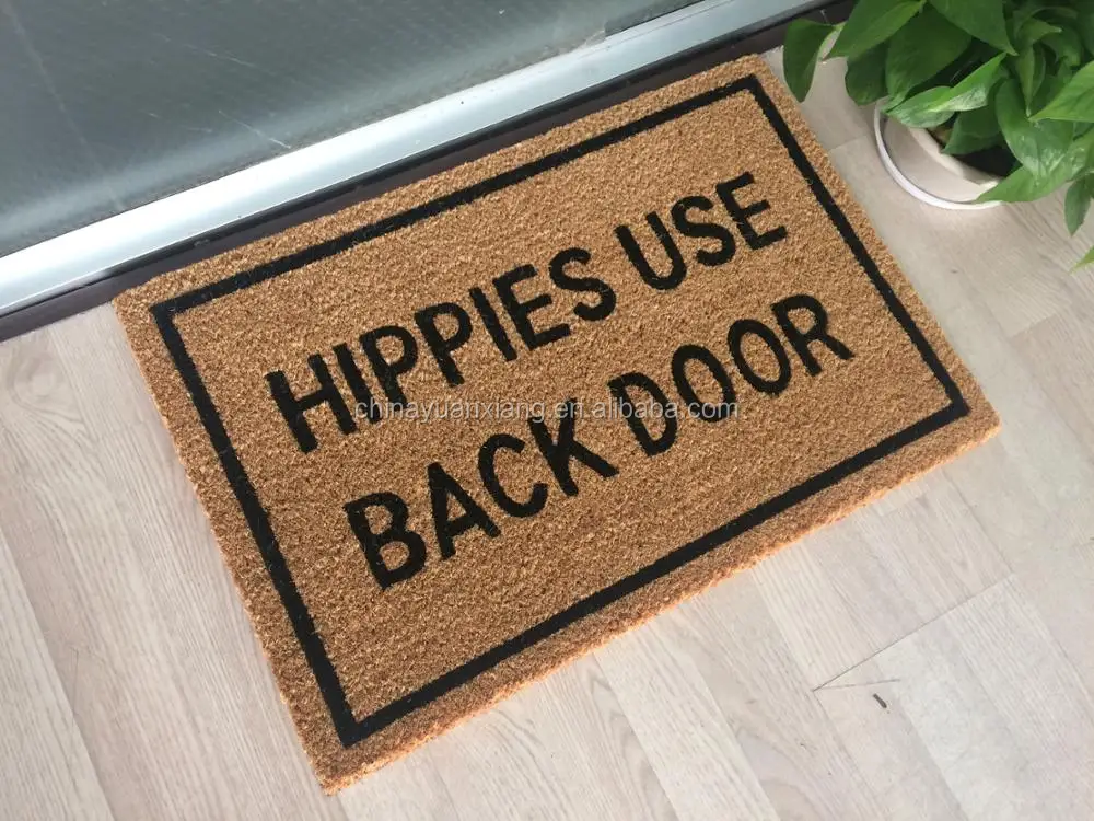 Blank Unpainted Wholesale Plain Coir Door Mats Buy Wholesale Plain