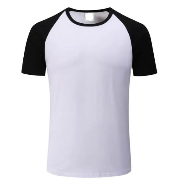 New slim 3//4 Raglan Sleeve Baseball Jersey Round T-Shirt Tees Vintage Shirts