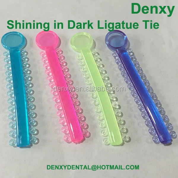 
A Quality Dental Shining elastomerics dental ligaties Orthodontic ligaties O ring 