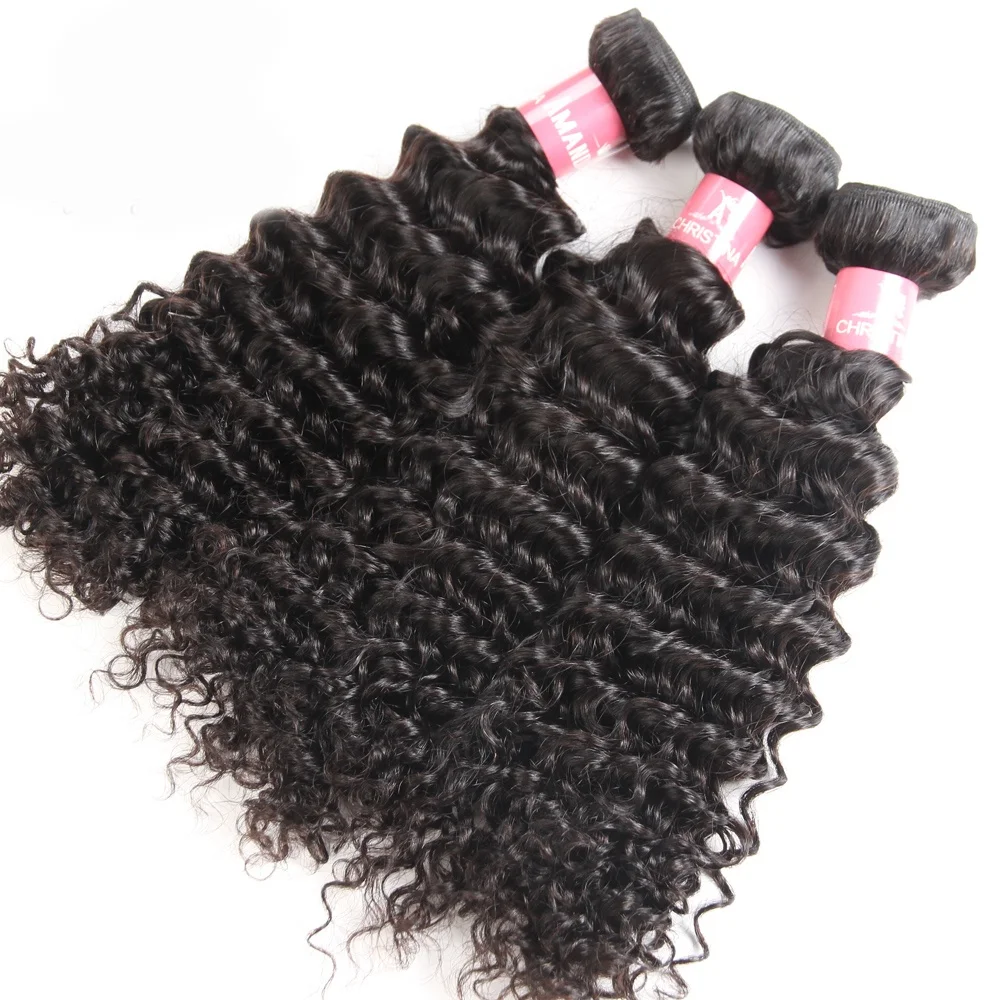 

Cheap Virgin Brazilian Kinky Curly Hair Bundles Remy Hair Weave Bulk Buy From China, Natural color