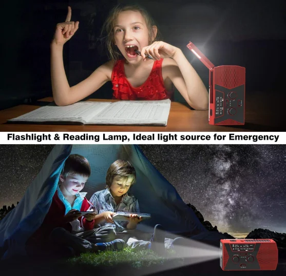 solar hand crank radio